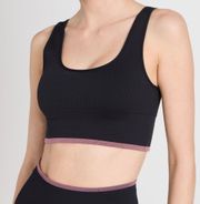 Outdoor Voices Seamless Rib Longline Bra