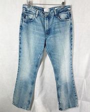 Frame The Low Boot Indigo Summit Jeans Size 30 Distressed