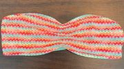 Victoria's Secret Pink Multicolor Chevron Lace Bandeau