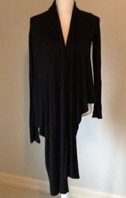 Romeo and Juliet Black with metallic shimmer cardigan