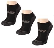 🧦3 Pair New Balance Cushioned Low Cut Socks w/ Ice Cooling Technology🧦~large