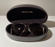 Michael Kors Sicily Aviator Sunglasses M2045S 200,  59-13-125, EUC