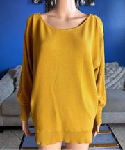 NEW YORK & COMPANY Mustard Yellow Sweater