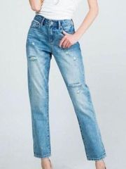 Special A high rise mom jean straight leg 5 NWOT Y2K ankle cropped jeans