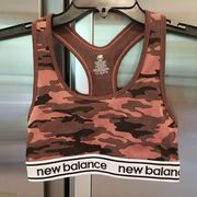 New Balance 💕💕 Camo Print Sports Bra Medium