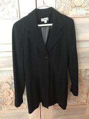 black blazer coat