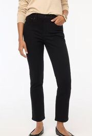 J. Crew Essential Straight Jeans All Day Stretch in Black NWT Size 29