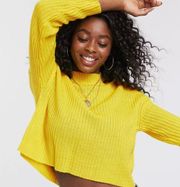 ASOS Design Brave Soul Cropped High Neck Sweater Size S