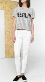 Mango White Jeans