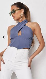 Corset Halter Neck Top