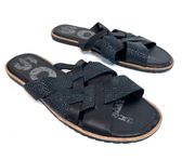 Sorel Lolla Sandals Flats Black 11