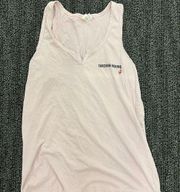 LG Alternative Tarzana boxing club pink tank top