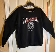  Rue21 Women’s Sz XL Pullover Sweatshirt Black California Los Angeles University