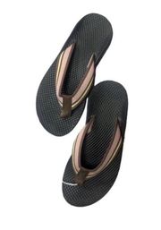 Chaco  Outdoor Flip Flops Pink Brown Nylon Size 5