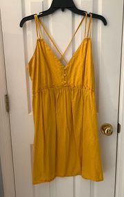 Yellow Sundress / Beach Coverup