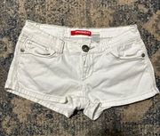 White  shorts size 3