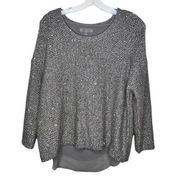 Jennifer Lopez Metallic Sweater