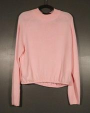 NWOT Studio Works Baby Pink Sweater Size Small