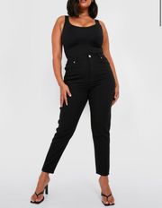 High Waist Slim Jeans