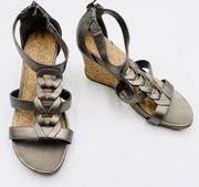 Kenneth Cole  Reaction Metallic Cedar Wedge Sandals