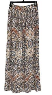 Cynthia Rowley Stretchy Floral Print Maxi Skirt(Size XS)