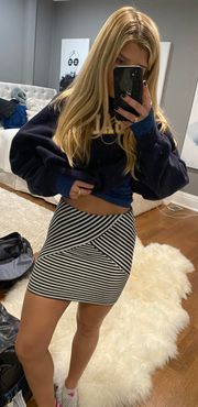 Black And White Skirt