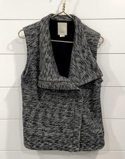 Anthropologie Elevenses Stone Trade Vest Size Large