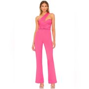 NWT REVOLVE Liv Jumpsuit in Hot Pink  Lovers and Friends Size XS