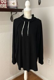 size 4X long sleeve black sweater