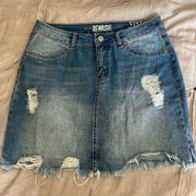 Jean skirt