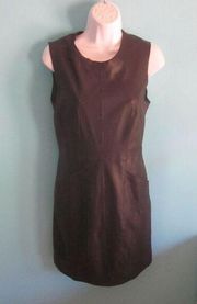 SAS Sportswear Vintage Leather Dress '90s Size 2