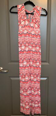 Pink & Blue Maxi Dress size Medium by .