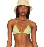 Superdown Roxy Bikini Top in Green