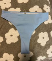 Zaful Baby Blue Bikini Bottoms