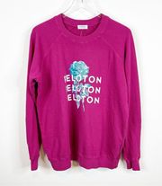 NWT Peloton Everyday Oversized Crewneck Sweatshirt S Pink