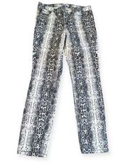 william rast ladies python jeans