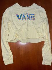 Vans Long Sleeve Cropped Tee