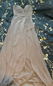 Strapless Sweatheart Neckline Prom Dress
