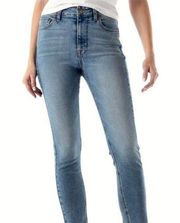 Modern American Soho High Crop Skinny Denim Jeans Medium Wash Size 24 NWOT