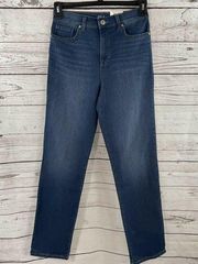 Style & Co SZ 12 Jeans Straight Leg Stretch Mid-Rise 5-Pocket Medium Wash Blue