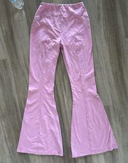 Out From Under Pink Flared Pants