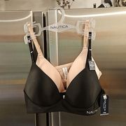 💕NAUTICA💕 Padded Bras (2 Pack) ~ Black & Nude 34C NWT