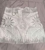 Boutique Rhinestone Skirt 