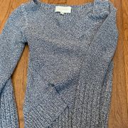 cross-over pullover sweater