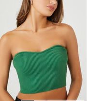 Forever 21 Green Tube Top