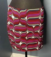 Trina Turk Muti Colored Skirt Size 6