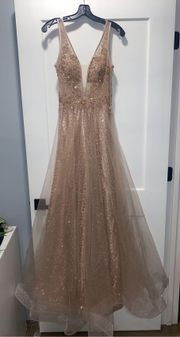 Prom Dress (Rose Gold)