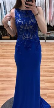 Royal Blue Prom Dress