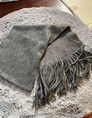 NWT lucky brand blanket scarf with fringe