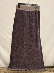 Anthropologie  Moth Knit Maxi Skirt Size Medium